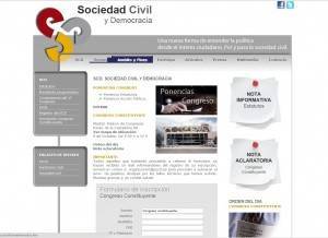 Sociedad civil y democracia